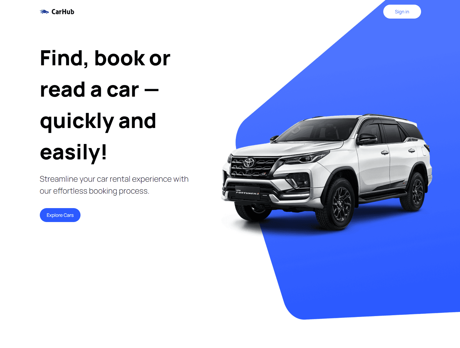 Avtomabil ijaraga olish uchun